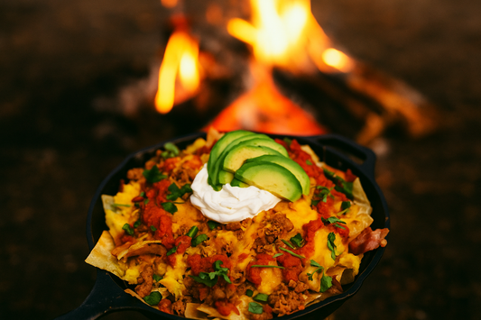 Spicy Campfire Nachos!