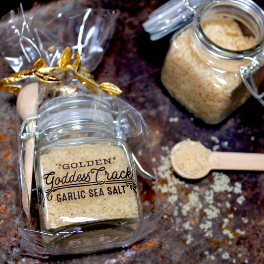 Golden Goddess Crack – Pure Garlic Sea Salt